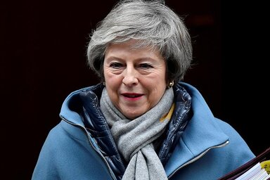 Theresa May brit miniszterelnök (Fotó: Beta/AP)