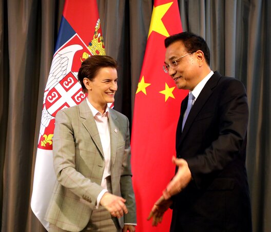Ana Brnabić Li Ko-csianggal tárgyalt, ma pedig a hazánkban tevékenykedő kínai vállalatok számos képviselőjével találkozik (Fotó: Beta)