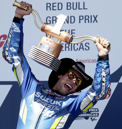 Alex Rins, az austini főcowboy (Fotó: Beta/AP)
