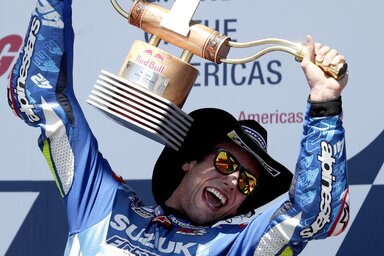 Alex Rins, az austini főcowboy (Fotó: Beta/AP)