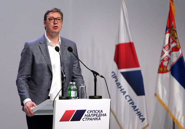 Aleksandar Vučić (Fotó: Beta) Aleksandar Vučić (Fotó: Beta)