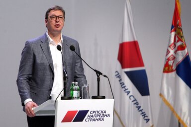 Aleksandar Vučić (Fotó: Beta)