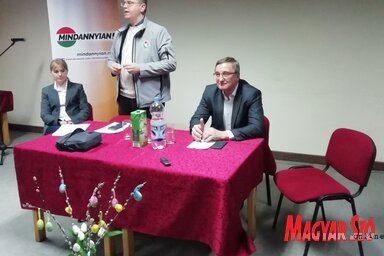 Boros Elvira, Paskó Csaba és Nyilas Mihály (Fotó: Patyi Szilárd)