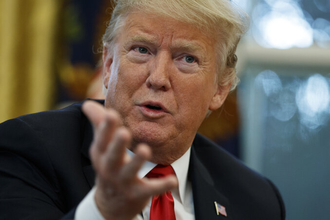 Donald Trump amerikai elnök (Fotó: Beta/AP) Donald Trump amerikai elnök (Fotó: Beta/AP)