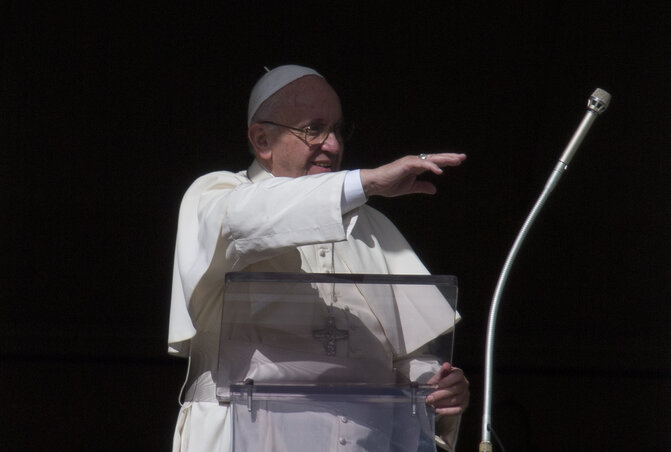 Ferenc pápa (Fotó: Beta/AP)