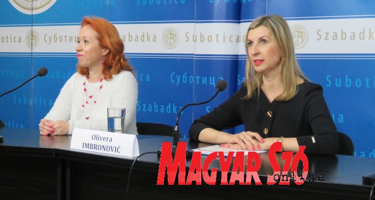Suzana Milijašević Đurić és Olivera Imbronović (Fotó: Patyi Szilárd) Suzana Milijašević Đurić és Olivera Imbronović (Fotó: Patyi Szilárd)