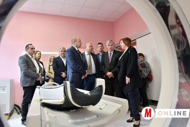 A CT-berendezés az első lépés a kórház teljes modernizálása felé vezető úton (Gergely Árpád felvétele)