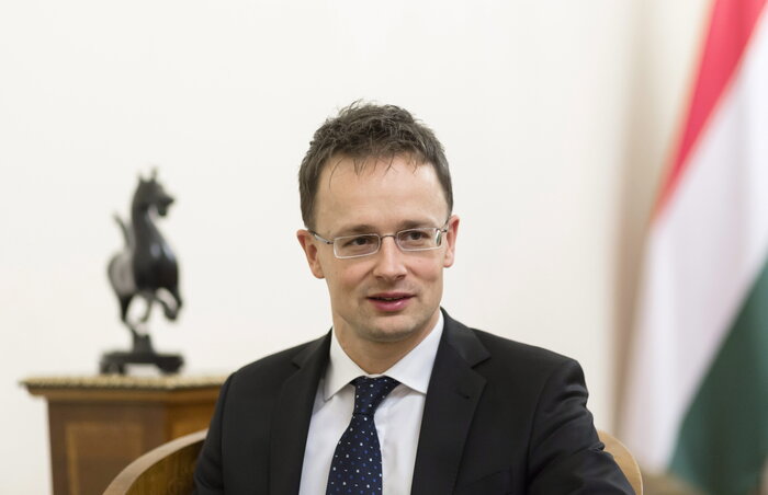 Szijjártó Péter (Fotó: MTI)