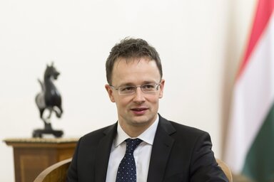Szijjártó Péter (Fotó: MTI)
