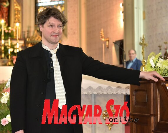 Gunther Rost: Fantáziára, képzelőerőre van szüksége annak, aki orgonaművész szeretne lenni (Gergely József felvétele) Gunther Rost: Fantáziára, képzelőerőre van szüksége annak, aki orgonaművész szeretne lenni (Gergely József felvétele)