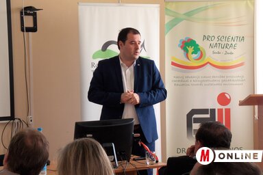 Fejsztámer Róbert, Magyarkanizsa község polgármestere a rendezvényen (Fotó: Horváth Zsolt)