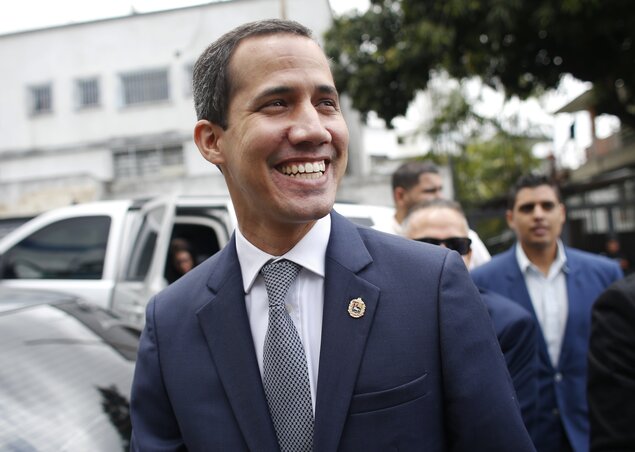 Juan Guaidó (Fotó: Beta/AP) Juan Guaidó (Fotó: Beta/AP)
