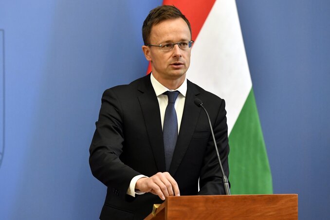 Szijjártó Péter (Fotó: MTI)