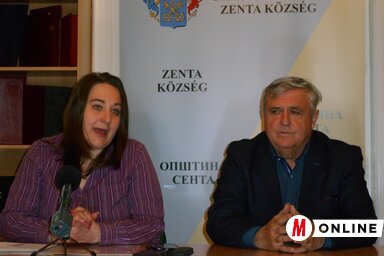 Czegledi Rudolf és Sarnyai dr. Rózsa Edit a sajtótájékoztatón (Gruik Zsuzsa felvétele)