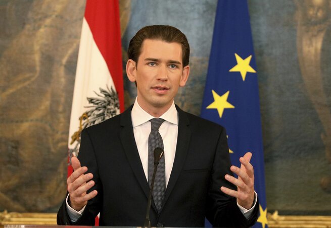 Sebastian Kurz (Fotó: Beta/AP) Sebastian Kurz (Fotó: Beta/AP)