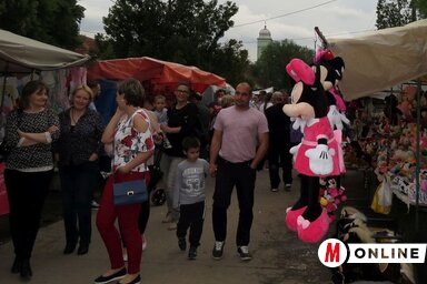 Az ünnep kirakodóvásárral zárult (Kecskés István felvétele)