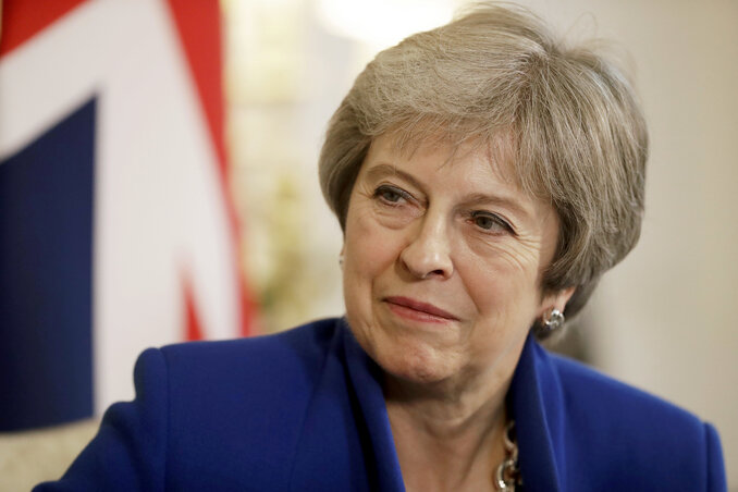 Theresa May (Fotó: Beta/AP)