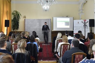 A Kőrösi Csoma Sándor Program oktatási hetének megnyitója Budapesten (Fotó: MTI)