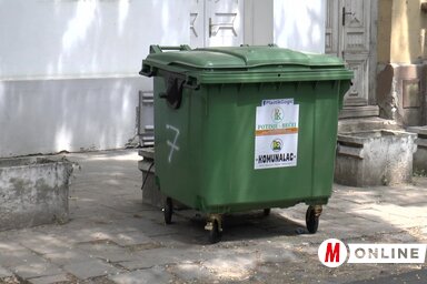 Négy hónap alatt két ilyen konténer ment tönkre Óbecsén