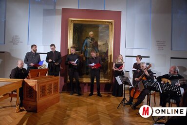 Fergeteges tapsot kapott az újvidéki közönségtől az Antiphonus és a New Trini-tity Baroque együttes (Bozsoki Valéria felvétele)