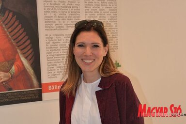 Turi Anikó: A férjem tanul magyarul, meg imádja a magyar konyhát, különösen gulyáslevesemet (Fotó: Paraczky László)