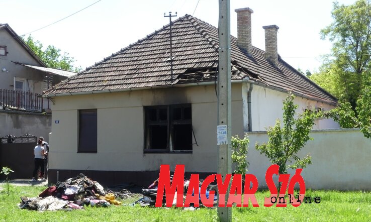 A tragédia helyszíne Moholon(Gergely József felvétele)