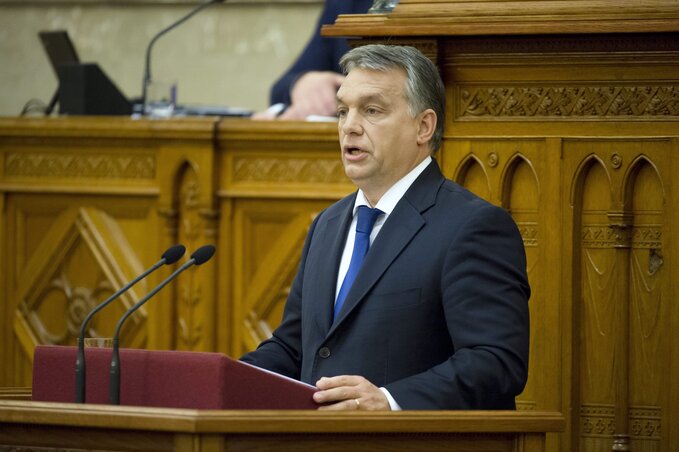 Orbán Viktor (Fotó: MTI)