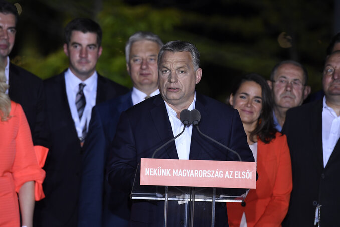 A Fidesz–KDNP elsöprően nagy támogatottságot élvez (Fotó: MTI)