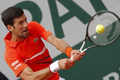 Novak Đoković dolgát a svájci Henri Laaksonen sem tudta megnehezíteni (Fotó: Beta/AP)