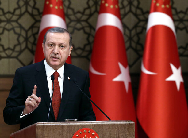 Recep Tayyip Erdogan (Fotó: Beta)