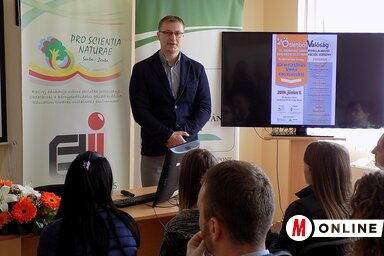 Dr. Muhi Béla megnyitja a rendezvényt (Szögi Csaba felvétele)