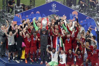 A Bajnokok Ligája idei győztese az FC Liverpool! (Fotó: Beta/AP)