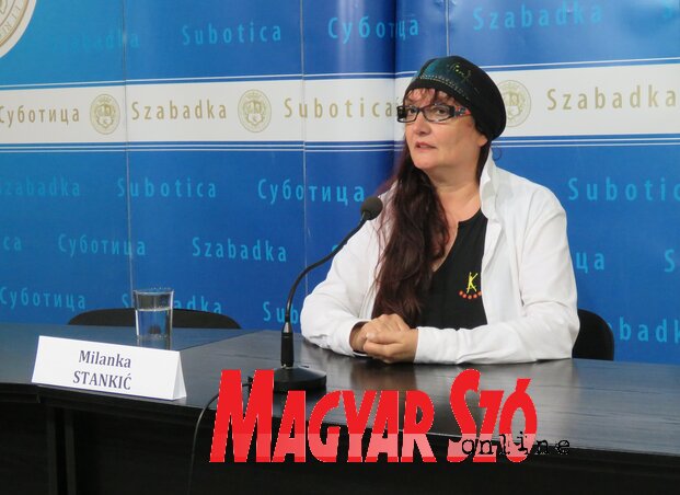Milanka Stankić (Fotó: Lackó Varjú Sára) Milanka Stankić (Fotó: Lackó Varjú Sára)
