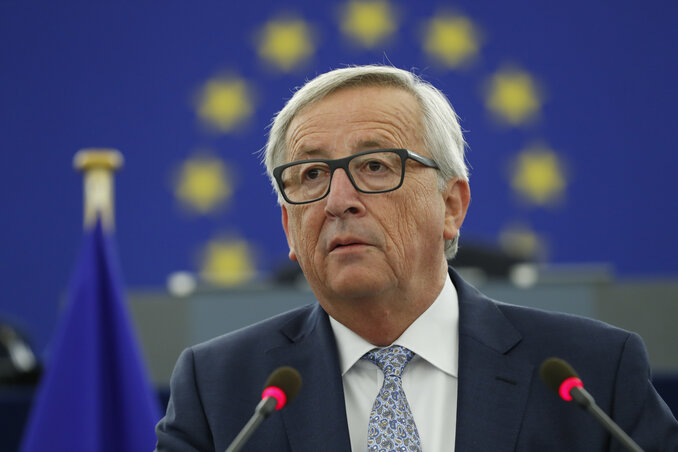 Jean-Claude Juncker, az Európai Bizottság elnöke (Fotó: Beta/AP) Jean-Claude Juncker, az Európai Bizottság elnöke (Fotó: Beta/AP)