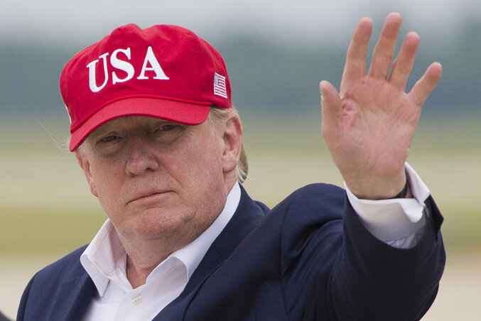 Donald Trump amerikai elnök (Fotó: Beta/AP)