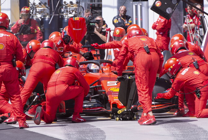Igazságtalanság történt a Ferrarival szemben (Fotó: Beta/AP)