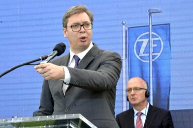 Aleksandar Vučić (Fotó: Beta)
