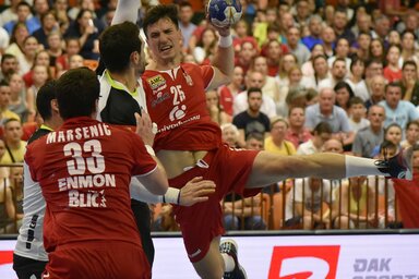 Nem volt könnyű helyzetben a szerb válogatott (Ótos András felvétele)