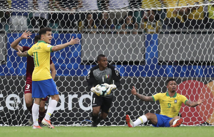 Semmi sem jött össze a braziloknak (Fotó: Beta/AP)