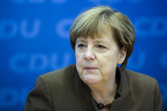 Angela Merkel (Fotó: Beta/AP)