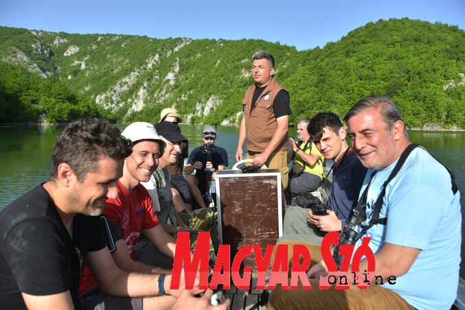 Bevetésen a madarászok, jobbról az első Saša Marinković (Gergely József felvétele) Bevetésen a madarászok, jobbról az első Saša Marinković (Gergely József felvétele)