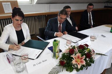 Az együttműködés a jövőben minden szakterületre kiterjed (Homolya Horváth Ágnes felvétele)