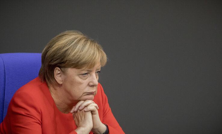 Angela Merkel német kancellár (Fotó: Beta/AP)