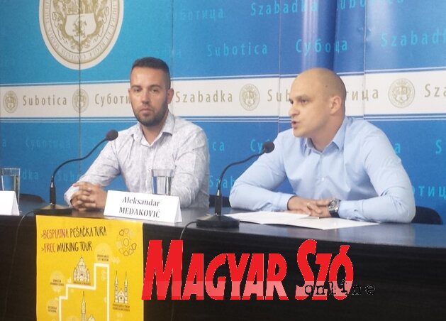 Tóth Borisz és Aleksandar Medaković (Fotó: Lackó Varjú Sára) Tóth Borisz és Aleksandar Medaković (Fotó: Lackó Varjú Sára)