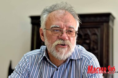 Mgr. Hulló István, a múzeum igazgatója (Gergely Árpád felvétele)