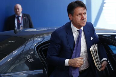 Giuseppe Conte olasz miniszterelnök (Fotó: Beta/AP)