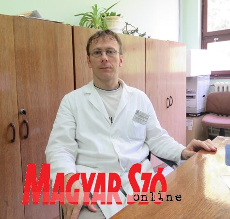 Dr. Nebojša Bohucki járványügyi szakorvos (Fotó: Patyi Szilárd)