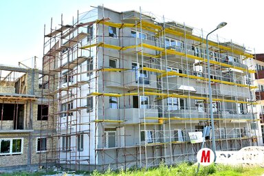 Új lakások épülnek a növekvő kereslet kielégítésére (Fotó: Gergely Árpád)