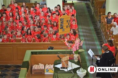 A tábor általános iskolás résztvevői, a nevelők egy csoportjával (Kazinczy Paszterkó Diana felvétele)