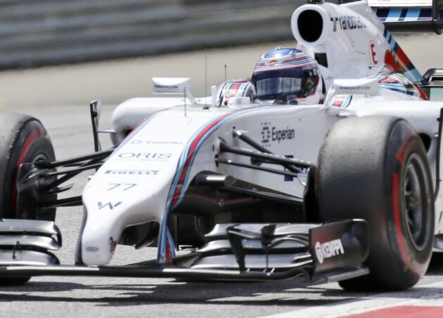 Valtteri Bottas először végzett dobogós helyen (Fotó: Beta/AP)